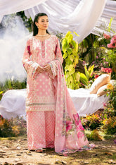 3-PC Unstitched Digital Printed Lawn By Elaf Premium | EPS-2A